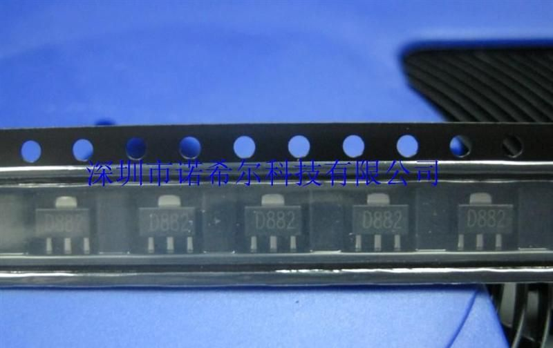 原装现货 贴片三极管B772 D882 SOT-89封装