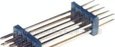 1.27mm 塑高1.0mm 180°DIP  ， 双排 双塑 排针