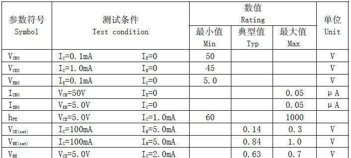 供应9014贴片三极管