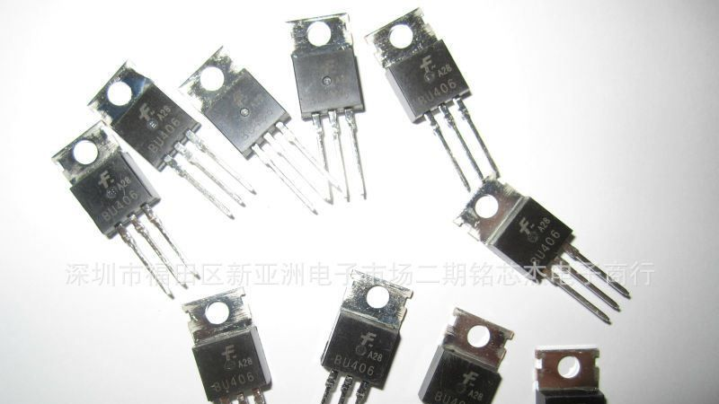 现货供应全新环保直插三极管 BU406