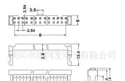供FC－IDC8P排线头、排线座、排线压头