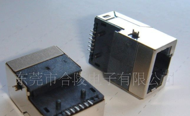 【生产 】 RJ45  带滤波器沉板式 SMT/SMD【详图】
