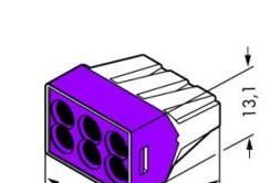 供应康伟KV773-106万可WAGO装修连接器电线连接器