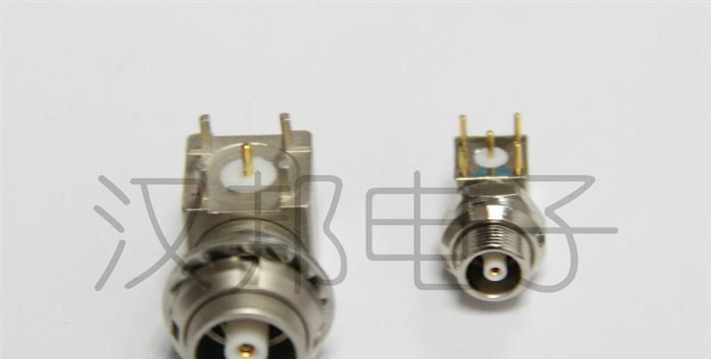 金属连接器 90°弯角封装插座