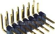 供应2.54、2.0、1.27排针90度LED显示屏连接器0.8-2U金