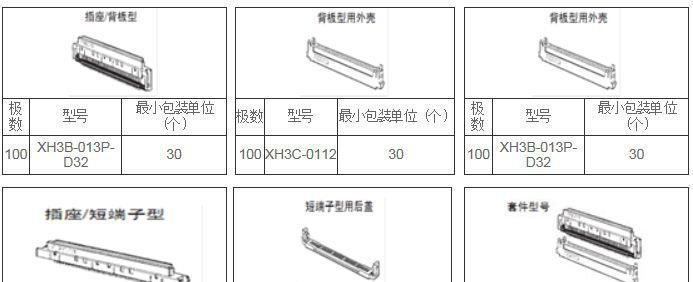 OMRON欧姆龙半间距连接器基板对基板 XH3C-0112