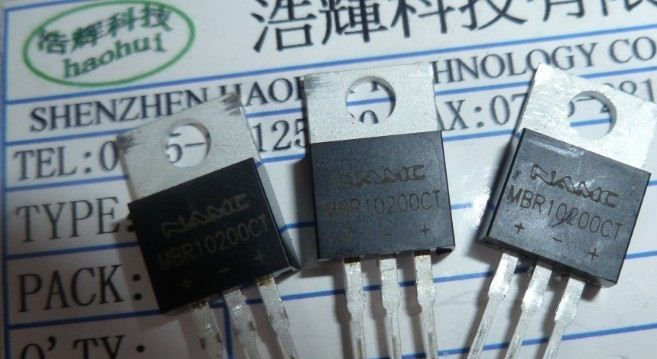 厂家批量供应原装MBR10200CT  TO-220  大功率肖特基二极管