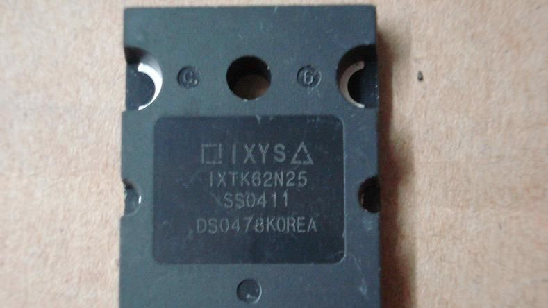 IXTK62N25  IXTQ52N30P IXYS  电源开关,场效应管,IGBT假一赔十