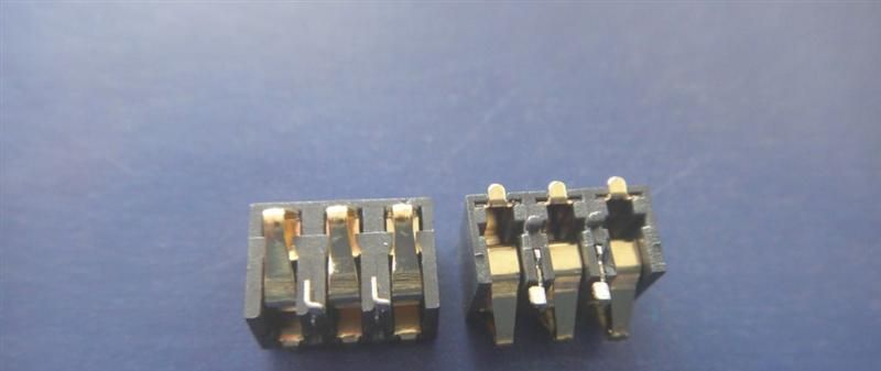 大量供应手机/对讲机用电池连接器 BC-10-3PD PH=2.8 H=5.8
