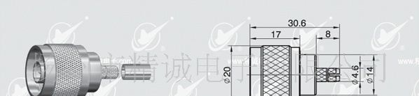 供应N型射频同轴连接器-N-C-J3D双针