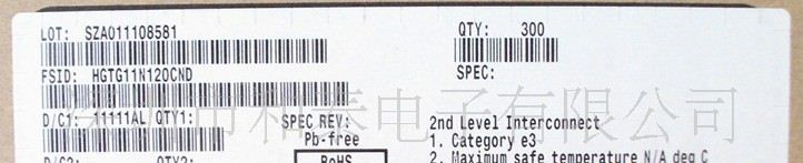 11+ HGTG11N120CND 11N120CND HGTG11N120 场效应管 IGBT管
