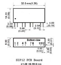 供应0-5V转4-20MA 24V供电   隔离转换器/变送器
