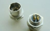 4PIN公头，工业连接器，医疗设备用4PIN头