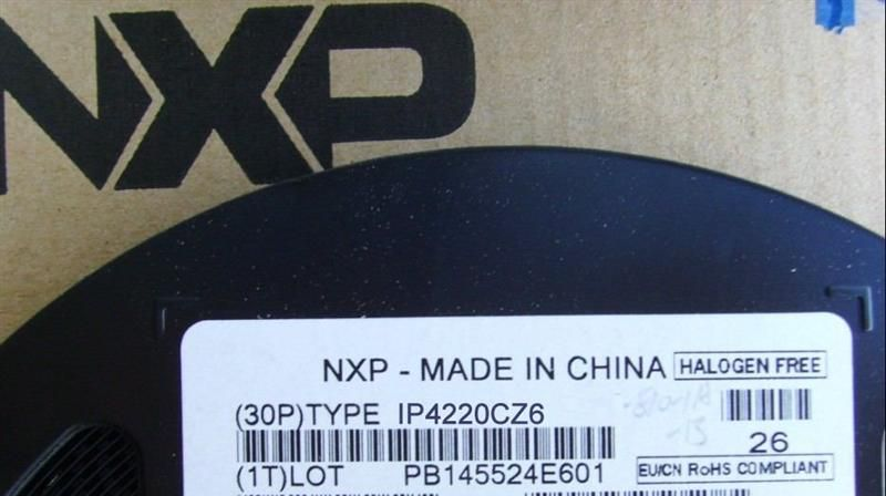 IP4220CZ6 全线代理NXP TVS ESD 静电保护二极管