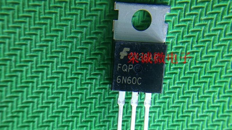 供应集成IC FQP6N60C场效应管 直插TO-220