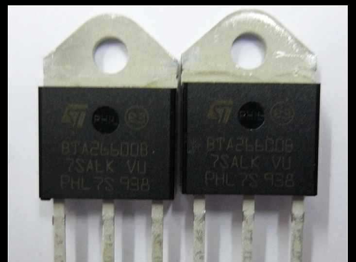 批发进口单，双向可控硅BTA26-600B