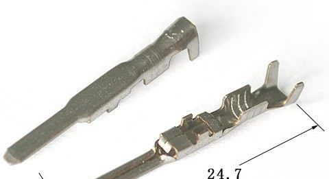 汽车连接器 镀锡 链式 铜插头 DJ611-H2X0.6A/BS2