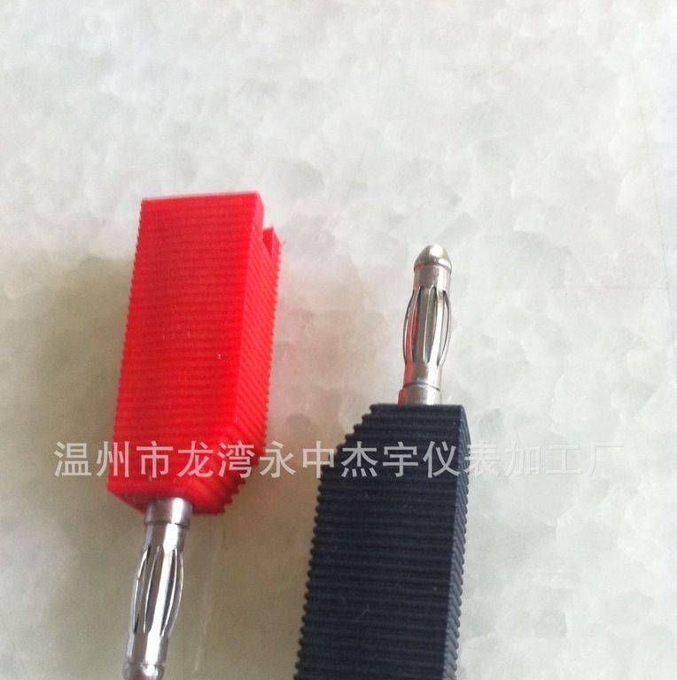 规格6.3 灯笼插头香蕉插头4mm 全 铜  黑色 红色