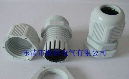 厂家直销电缆防水固定头PG16电缆防水接头 M22塑料电缆螺母厂家