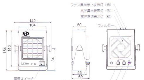 SSD 离子风机BF-ZB，BF-ZB，BF-ZB