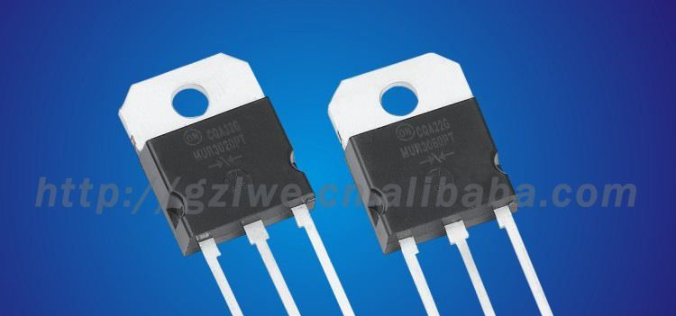MUR3020PT  MUR3060PT 超高速整流器 30安培 200V-600V