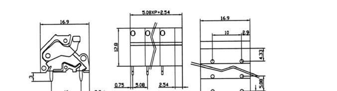 供应免螺丝接线端子连接器