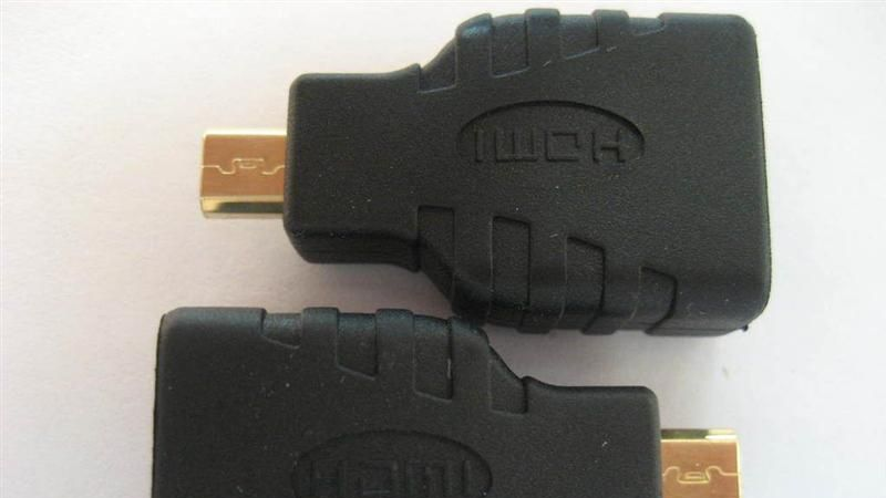 HDMI转接头 HDMI A/F-D TYPE转接头，HDMI A母-HDMI D公转接头