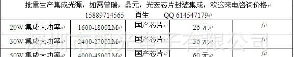 大功率LED 台湾光宏1W大功率LED 100LM 1.2元