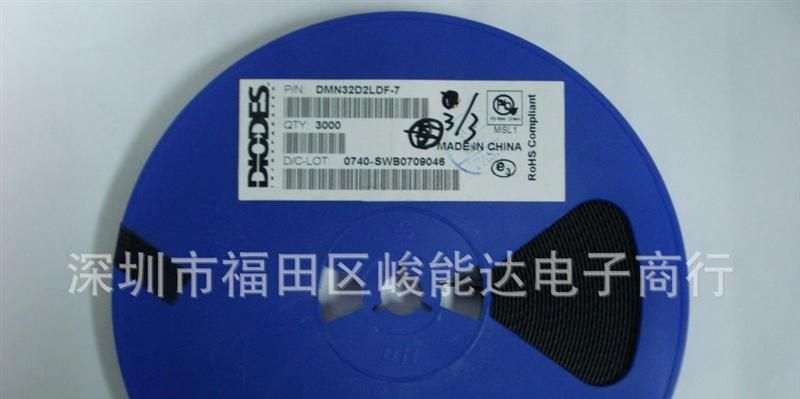 供应DMN32D2LDF-7 SOT353栅源电压10V,共源双N沟道增强型场效应管