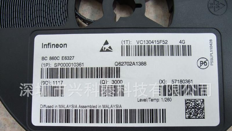 全新原装进口 场效应管 贴片三极管 BC860C