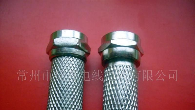 供应锌合金F头连接器，F CONNECTOR,F头