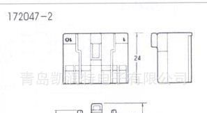 原装进口连接器/接插件   TE  172047-2