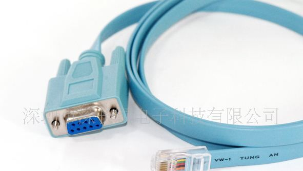 供应DB9 / RJ45连接线缆  扁平线