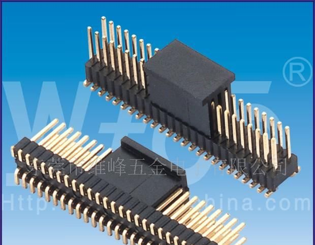 供应1.27 x 2.54mm双排针