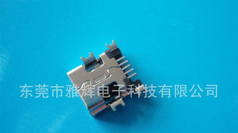 MINI  USB  5P沉板连接器