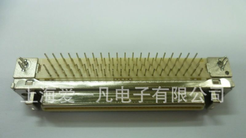 SCSI SCSI连接器  SCSI-插头插座 SCSI-36P90°插板母座 白色