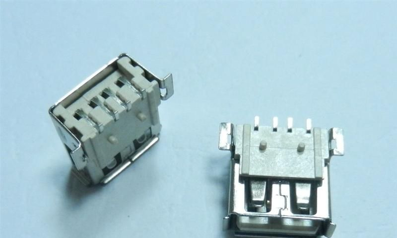 USB A母 贴板连接器