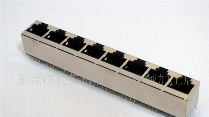 RJ45直插 1X8 6U" 插座