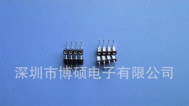 厂家供应 2.54间距排针  2.54连接器  2.54端子