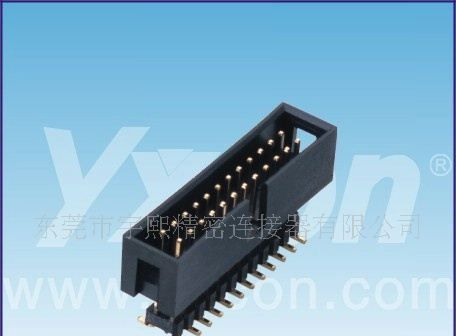 2.54mm 简牛SMT 加排针塑胶