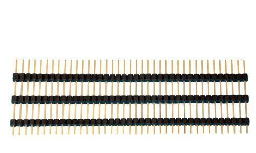 供应CQ1028-2.54mm(0.100") 单排三层排针