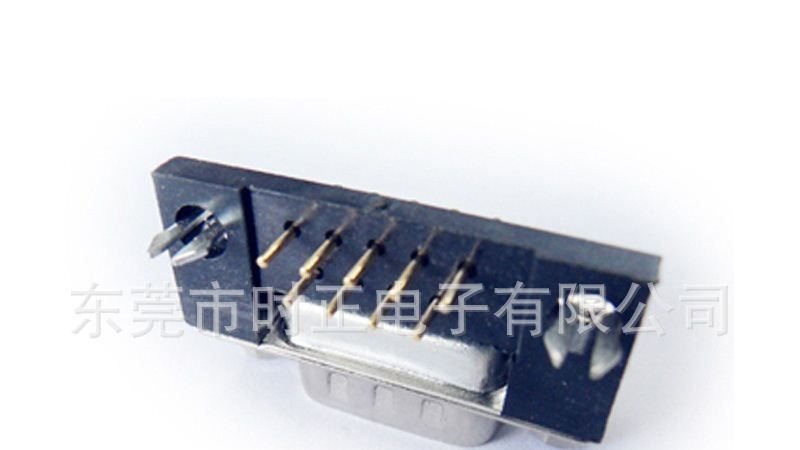 D-SUB连接器DR9PIN插板式车针接插件公座母座