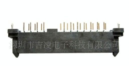SATA连接器双排直插