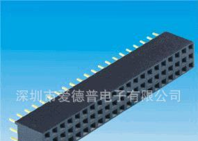 2.54mm排母 三排180度