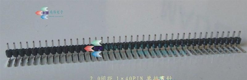 2.0 单排弯针 1×40