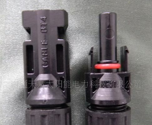 MC4太阳能电池板电缆连接器天泉牌