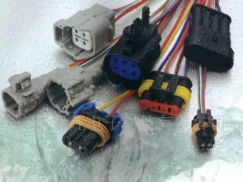 汽车防水线束及汽车防水连接器