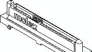 供应MOLEX878240015 SATA连接器