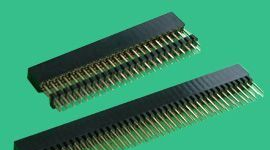 供应2.54mm间距排母，朔高7.1MM,插板3.0mm间距2*10P系列供应