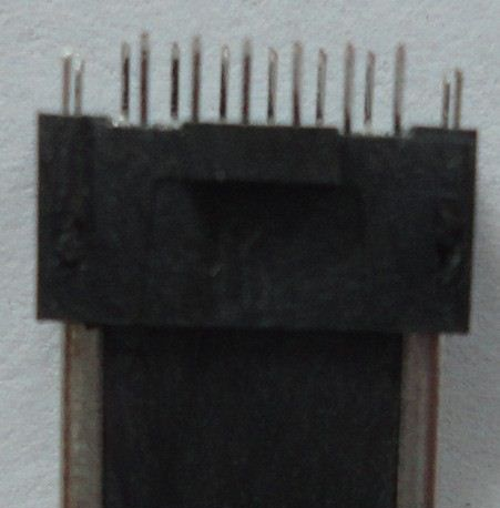 LG12P端子插头 lg12pin满针半包公头注塑手机插头